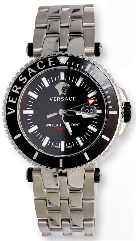 versace v-race diver watch|V.